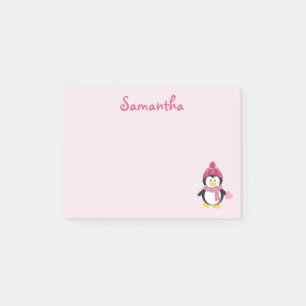 Post-it® Joli Coeur de pingouin