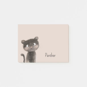 Post-it® Joli Douce Panthère Animal