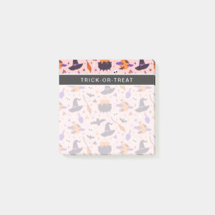 Post-it® Joli motif Halloween violet et rose