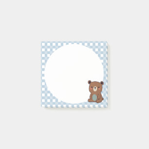 Post-it® Joli Ours Brown Teddy
