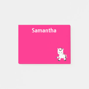 Post-it® Joli poney rose kawaii