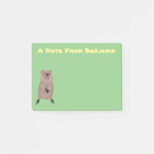 Post-it® Joli sourire mignon dessin animé quokka