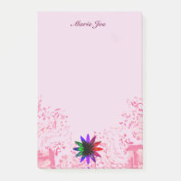 Jolie Aquarelle Lotus Flower Boarder