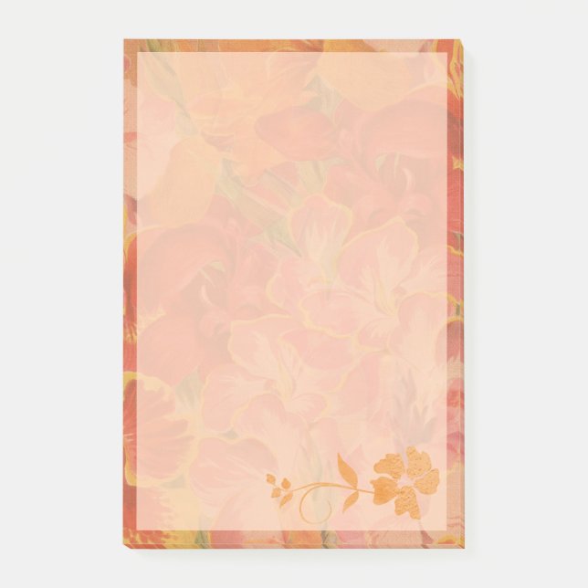Post-it® Jolie florale d'automne (Devant)