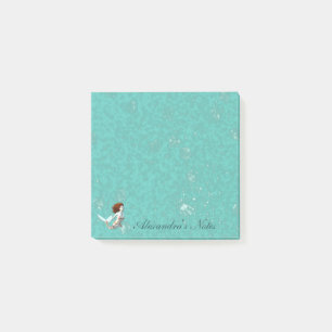 Post-it® Jolie Koi Mermaid Nager Sous L'Eau