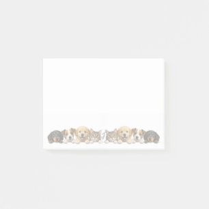 Post-it® Jolie ligne de chiens Notes