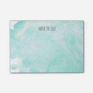 Post-it® Jolie note en bon état d'aquarelle à l'individu