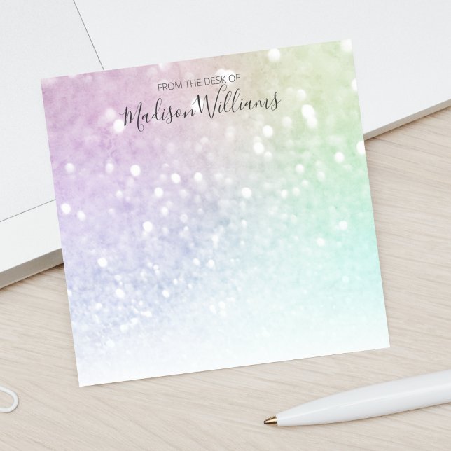 Post-it® Jolie Parties scintillant Holographique Fille Glam (Créateur téléchargé)