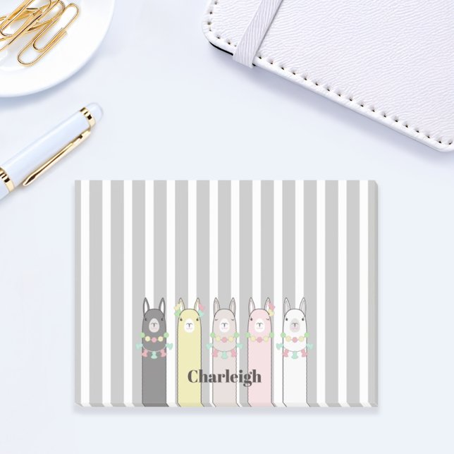 Post-it® Jolis Llamas Rétro Colorés Personnalisés (Créateur téléchargé)