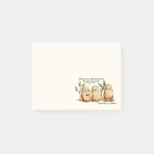 Post-it® Jouets de pomme de terre cuites jeu de pommes de t