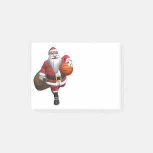 Post-it® Joueur de basketball du Père Noël