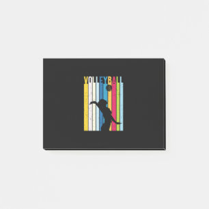 Post-it® Joueur de Volleyball   Volleyball Vintage