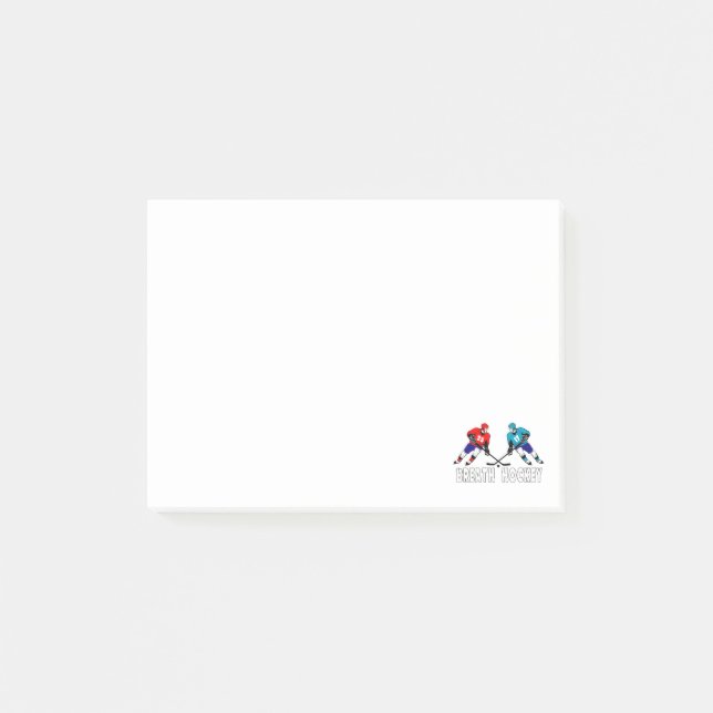 Post-it® Joueurs de hockey (Devant)