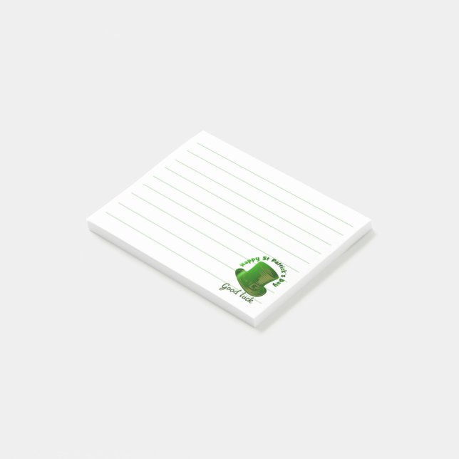 Post-it® Jour de la Saint-Patrick  (Incliné)
