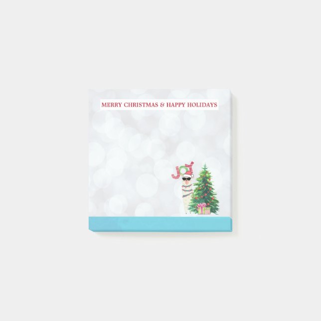 Post-it® Joy Typography | Christmas Llama (Devant)