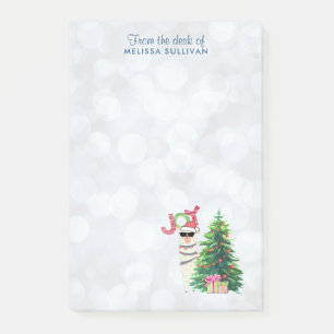 Post-it® Joy Typography   Christmas Llama
