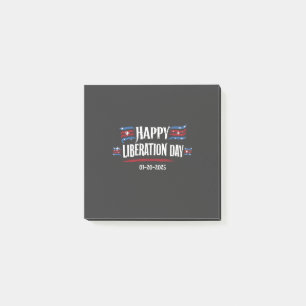 Post-it® Joyeuse Journée de libération 2025 Trump America