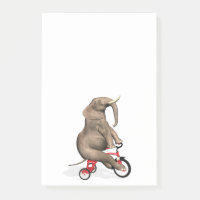 Joyeux Éléphant Sur Tricycle