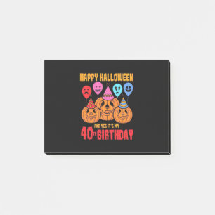 Post-it® Joyeux Halloween 40e anniversaire