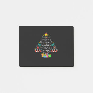 Post-it® Joyeux Joyeux Noël C'Est Comme De La Neige