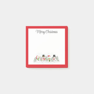 Post-it® Joyeux Noël Bonhommes de neige