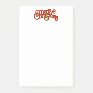 Post-it® JOYEUX NOËL - conception vintage des textes de