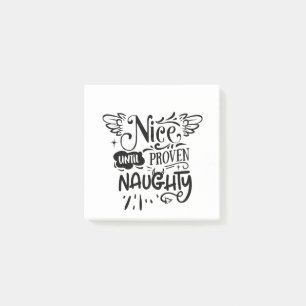 Post-it® Joyeux Noël Jusqu'à Prouvé Vilain Drôle de Père No