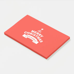 Post-it® Joyeux Noël Meilleurs voeux