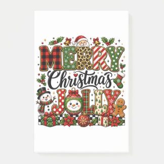 Post-it® Joyeux Noël mignon gai