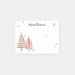 Post-it® Joyeux Noël Rouge Vert