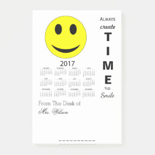 Post-it® Joyeux Nouvel An 2017 Calendrier Motivationnel