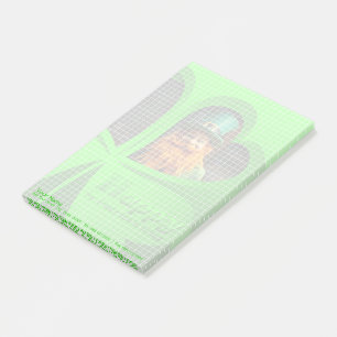 Post-it® Joyeux St Patrick's Day Leprechaun Corporate NP6