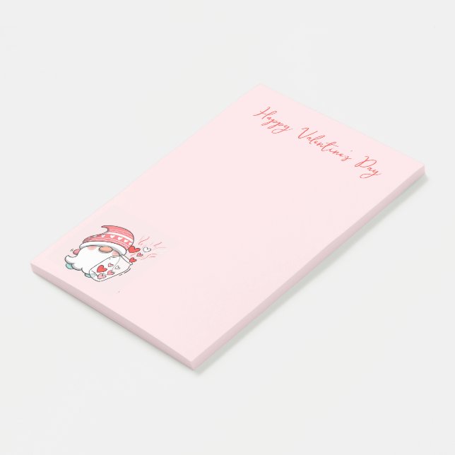 Post-it® Joyeux Valentines Jour Gnomes (Incliné)