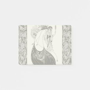 Post-it® Jupe Peacock Beardsley Art Nouveau