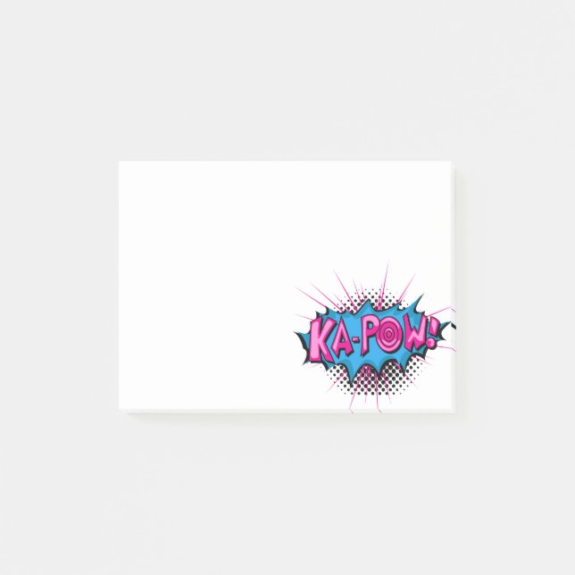 Post-it® Ka-Prisonnier de guerre comique d'art de bruit ! (Devant)