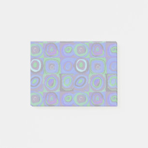 Post-it® Kandinsky Farbstudie Quadrate Carrés bleus