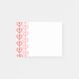 Post-it® Kandinsky Staggered Valentine
