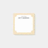 Karakusa Jaune Motif japonais de vigne