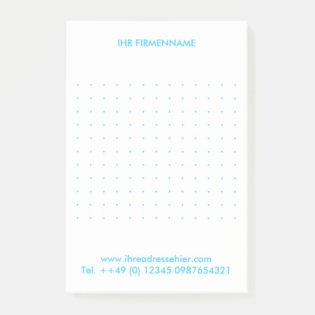 Post-it® Kartenhaus | Ungewöhnliche Geschäftsausstattung (Devant)