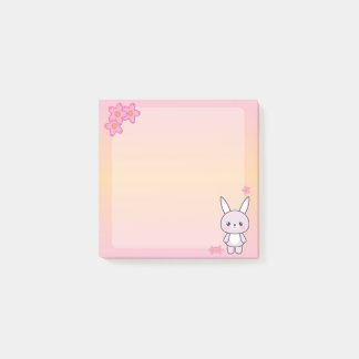 Post-it® kawaii bunny Post-It Notes