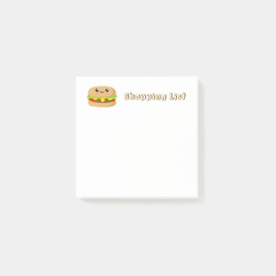 Post-it® Kawaii Burger
