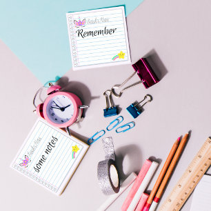 Post-it® Kawaii licorne et arc-en-ciel étoile de tir 3"x"3