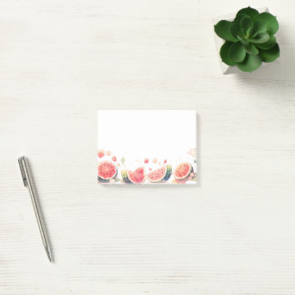 Post-it® Kawaii, mignonne, Anime Watermelon Design