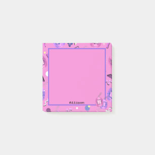 Post-it® Kawaii Pink Tamagotchi