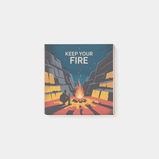 Post-it® Keep Your Fire (Devant)