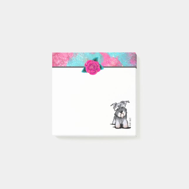 Post-it® KiniArt Mini Schnauzer (Devant)