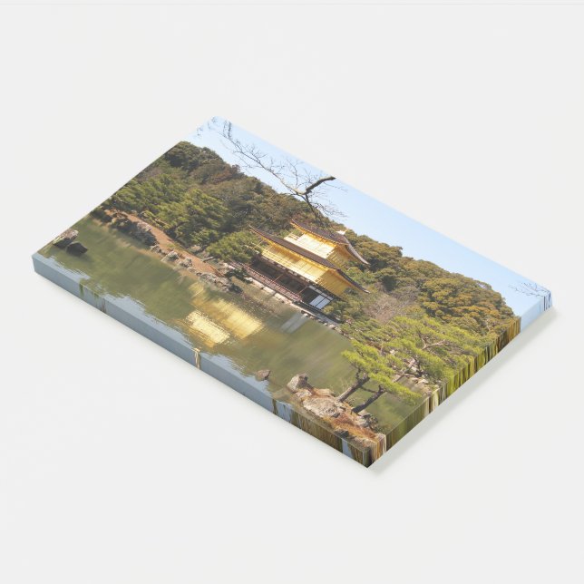 Post-it® Kinkaku-ji 金 閣 Temple 寺 du Pavillon d'Or (Incliné)
