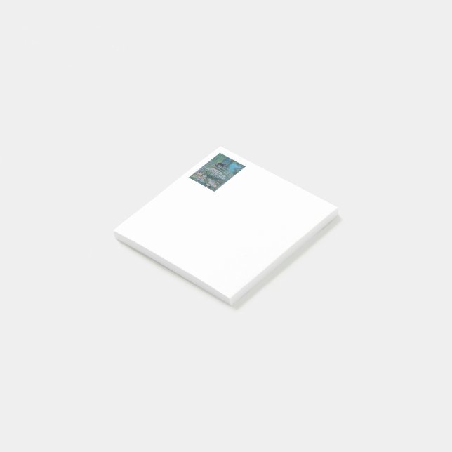 Post-it® Kitty à Monet/POST IT NOTES (Incliné)