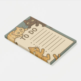 Post-it® Kitty Cat Pad To Do List