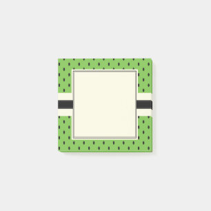 Post-it® Kiwi fruits verts pois motif d'été